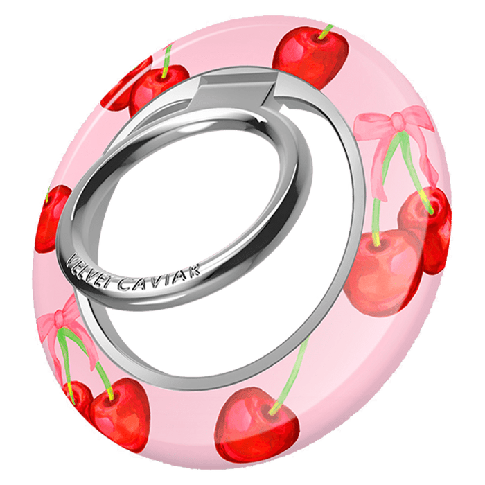 Velvet Caviar Gift Set with Charm, Grip Ring, Travel Bag Multi-Color