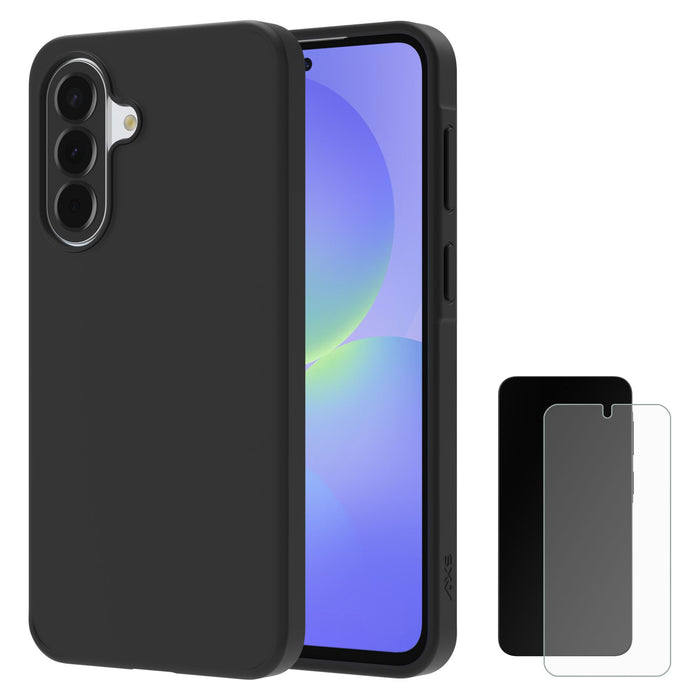 AXS - Pulse Case with ARMORGlass PRO Pack for Samsung Galaxy A37 5G - Black
