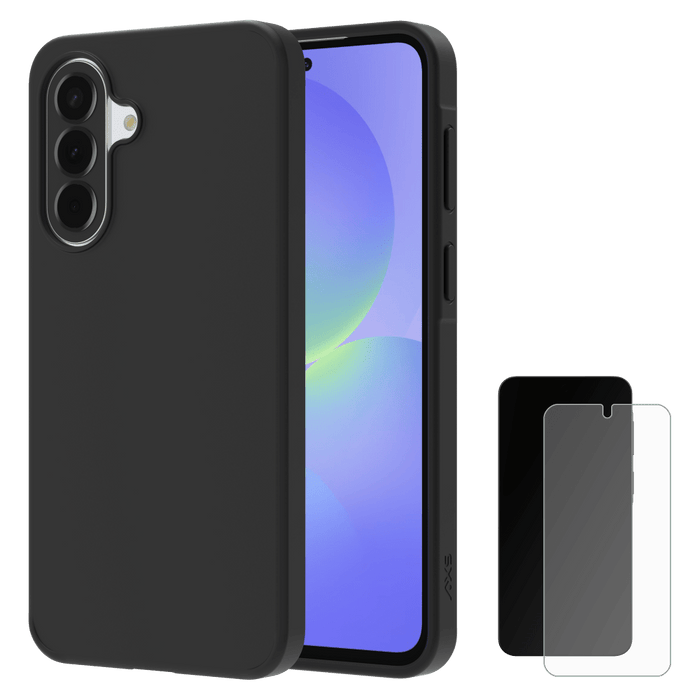 AXS - Pulse Case with ARMORGlass PRO Pack for Samsung Galaxy A37 5G - Black