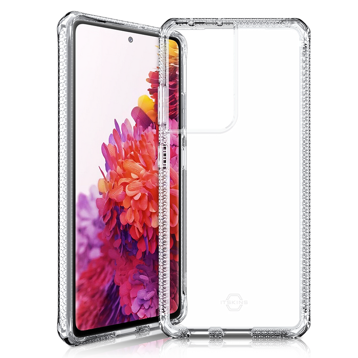 ITSKINS Spectrum Clear Case for Samsung Galaxy S21 Ultra 5G Transparent