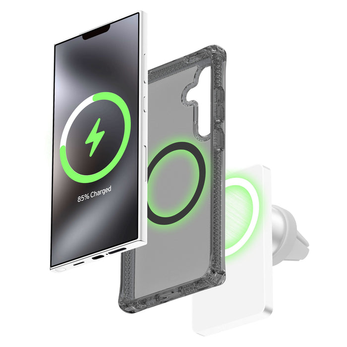 ITSkins Hybrid_R Vapor MagSafe Case for Samsung Galaxy S25 Plus