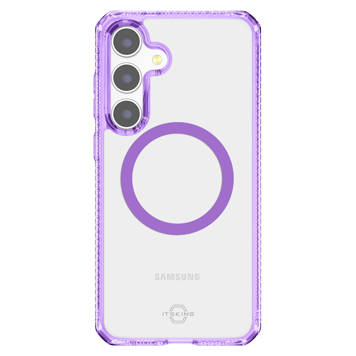 ITSkins Hybrid_R Clear MagSafe Case for Samsung Galaxy S25 Plus
