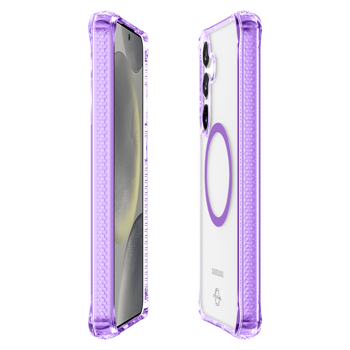 ITSkins Hybrid_R Clear MagSafe Case for Samsung Galaxy S25 Plus