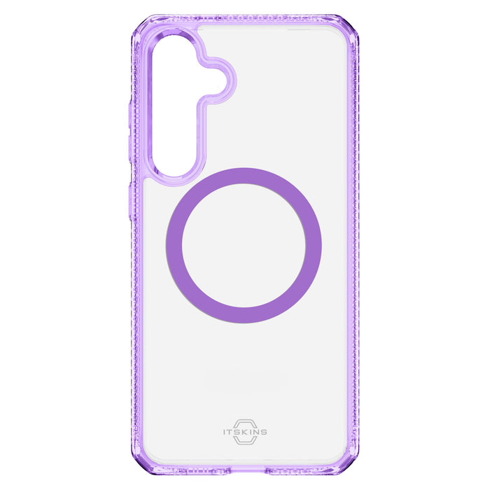 ITSkins Hybrid_R Clear MagSafe Case for Samsung Galaxy S25 Plus