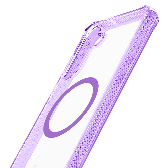 ITSkins Hybrid_R Clear MagSafe Case for Samsung Galaxy S25 Plus
