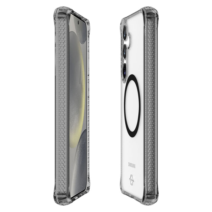 ITSkins Hybrid_R Clear MagSafe Case for Samsung Galaxy S25 Plus