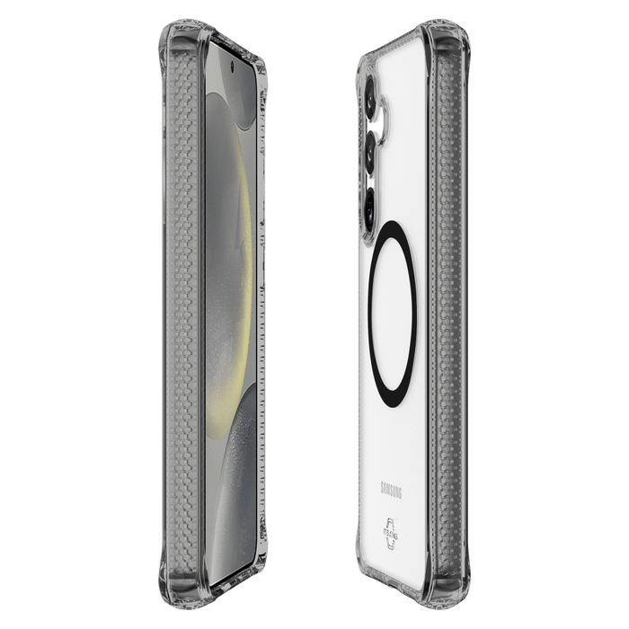 ITSkins Hybrid_R Clear MagSafe Case for Samsung Galaxy S25 Plus