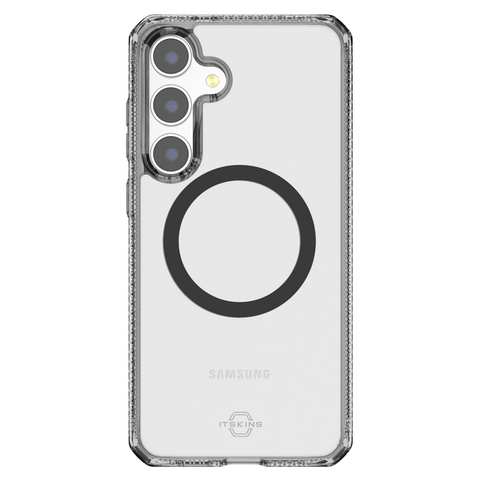 ITSkins Hybrid_R Clear MagSafe Case for Samsung Galaxy S25 Plus