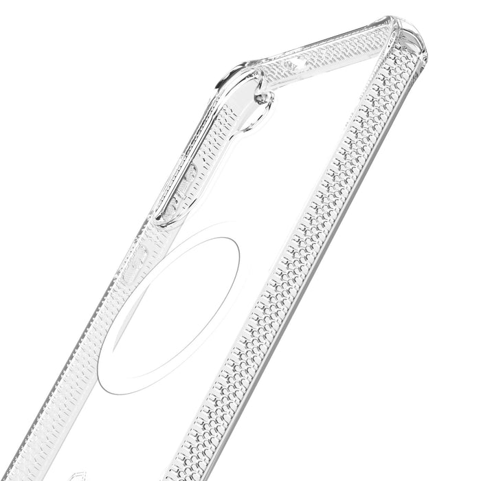 ITSkins Hybrid_R Clear MagSafe Case for Samsung Galaxy S25 Plus