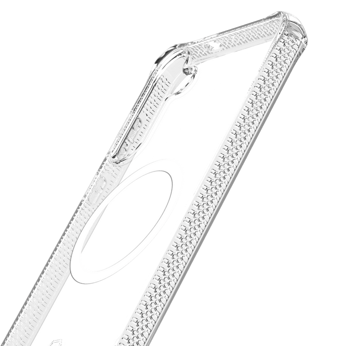 ITSkins Hybrid_R Clear MagSafe Case for Samsung Galaxy S25 Plus
