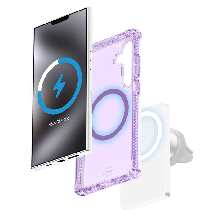 ITSkins Hybrid_R Vapor MagSafe Case for Samsung Galaxy S25