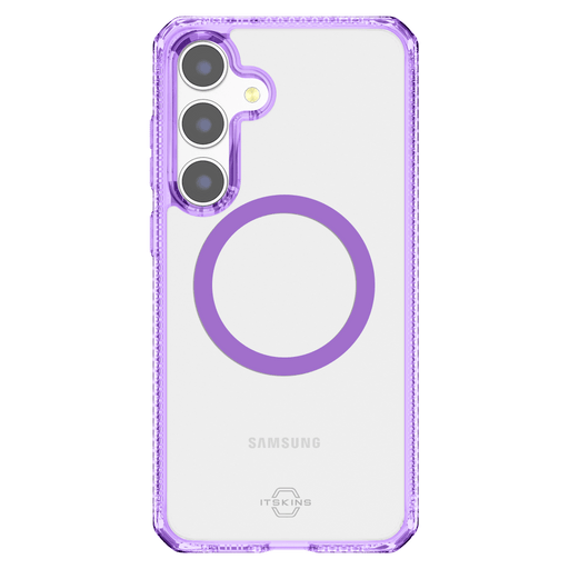 ITSkins Hybrid_R Clear MagSafe Case for Samsung Galaxy S25