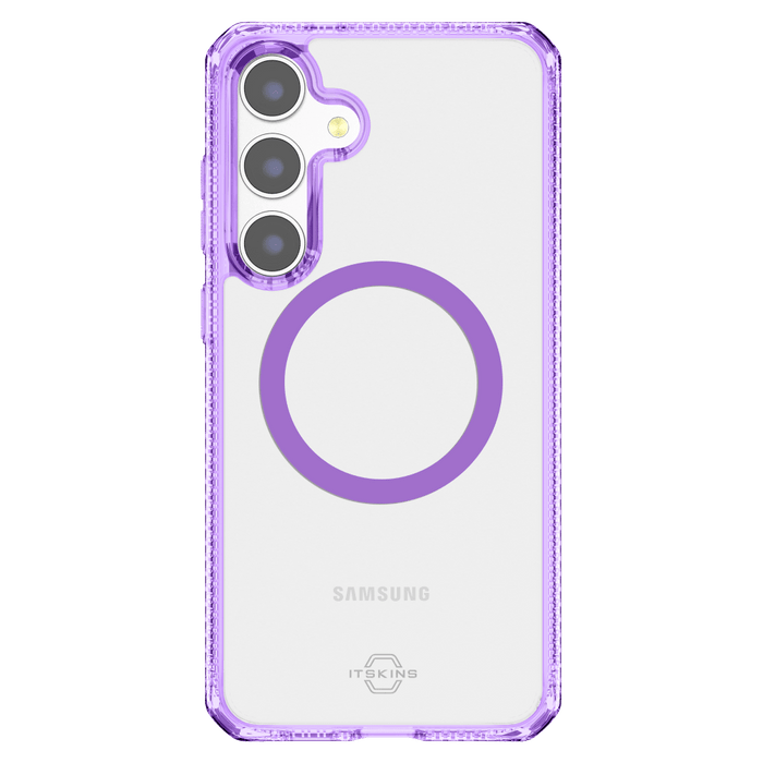 ITSkins Hybrid_R Clear MagSafe Case for Samsung Galaxy S25