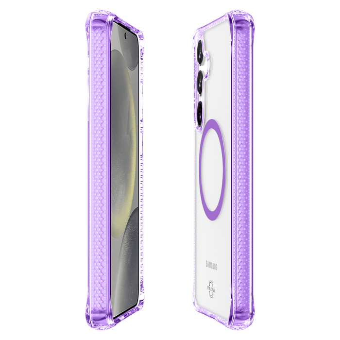 ITSkins Hybrid_R Clear MagSafe Case for Samsung Galaxy S25