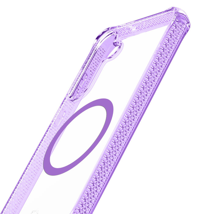 ITSkins Hybrid_R Clear MagSafe Case for Samsung Galaxy S25