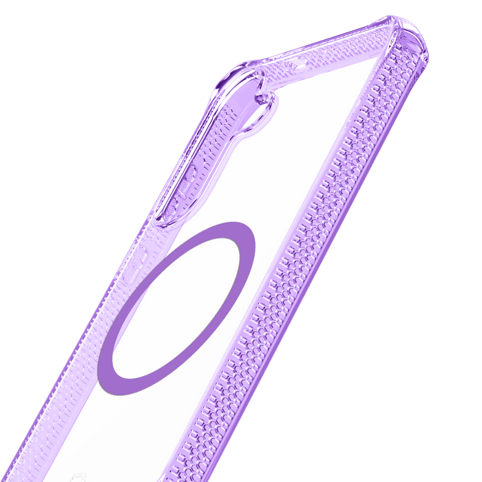 ITSkins Hybrid_R Clear MagSafe Case for Samsung Galaxy S25