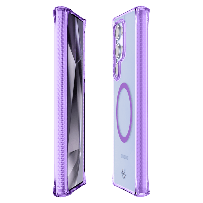 ITSkins Hybrid_R Clear MagSafe Case for Samsung Galaxy S25 Ultra