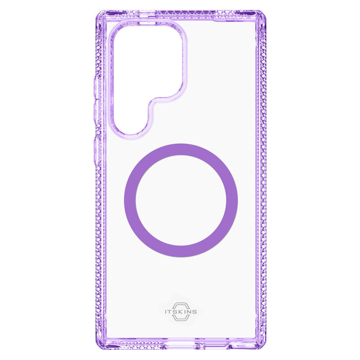 ITSkins Hybrid_R Clear MagSafe Case for Samsung Galaxy S25 Ultra