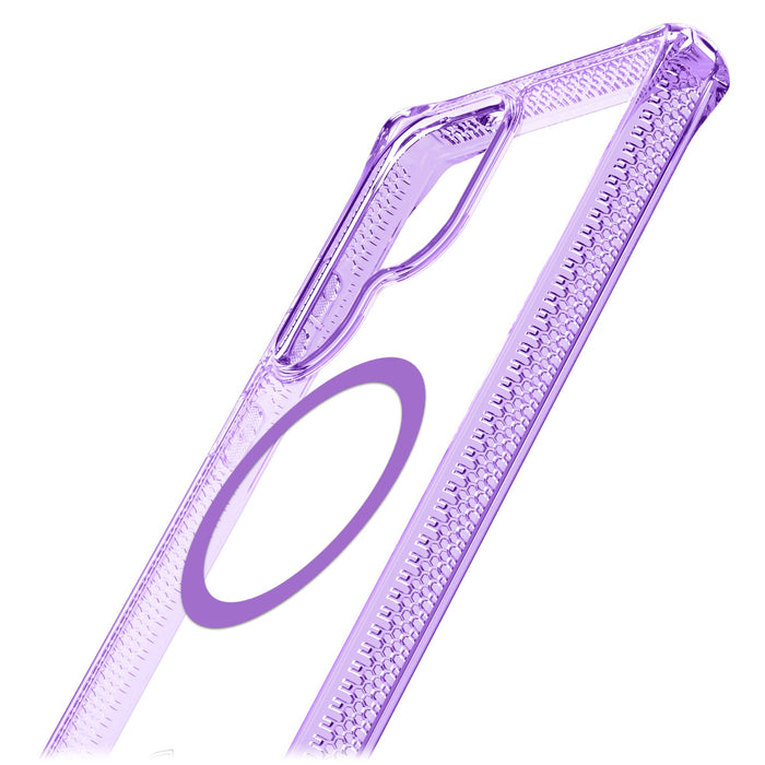 ITSkins Hybrid_R Clear MagSafe Case for Samsung Galaxy S25 Ultra