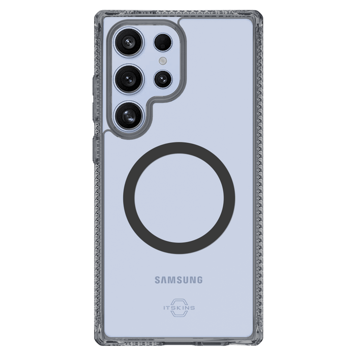 ITSkins Hybrid_R Clear MagSafe Case for Samsung Galaxy S25 Ultra