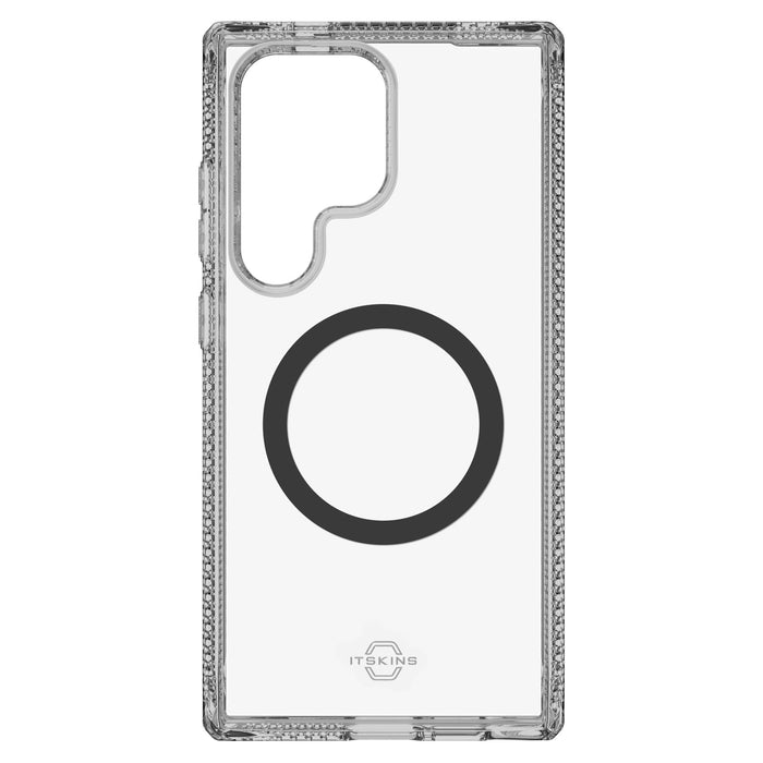 ITSkins Hybrid_R Clear MagSafe Case for Samsung Galaxy S25 Ultra
