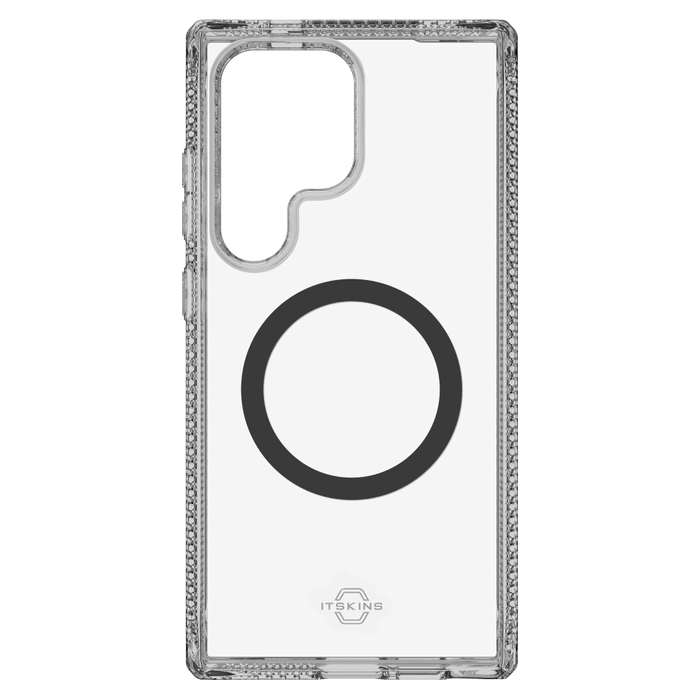 ITSkins Hybrid_R Clear MagSafe Case for Samsung Galaxy S25 Ultra