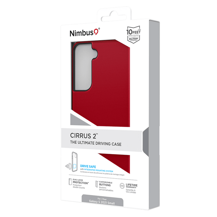 Nimbus9 Cirrus 2 Case for Samsung Galaxy S21 5G Crimson