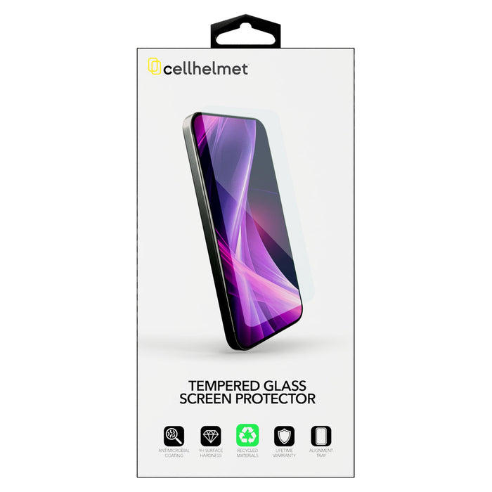 Cellhelmet Tempered Glass Screen Protector with Application Tray for Samsung Galaxy A36 5G