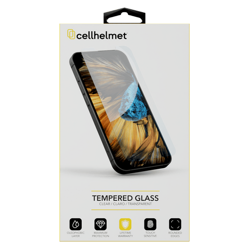 Cellhelmet Tempered Glass Screen Protector for Google Pixel 8a Clear