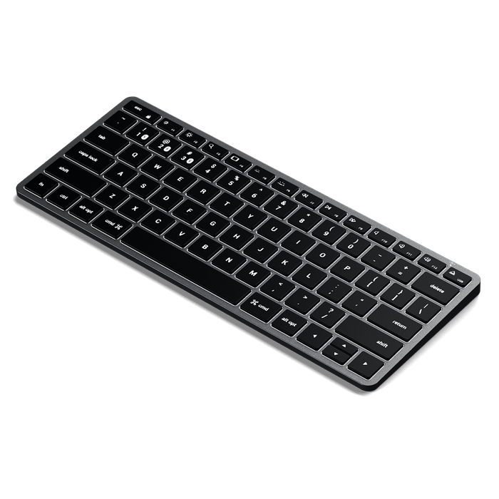 Satechi Slim X1 Bluetooth Backlit Keyboard Space Gray