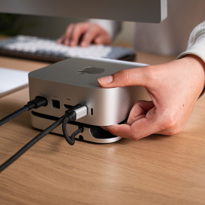 Satechi Mac Mini M4 Stand & Hub with SSD Enclosure