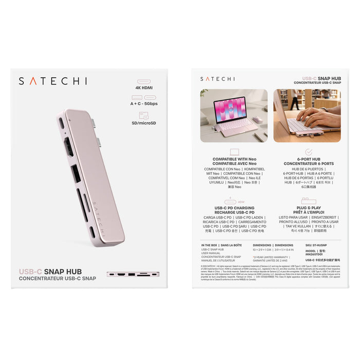 Satechi USB-C Snap Hub