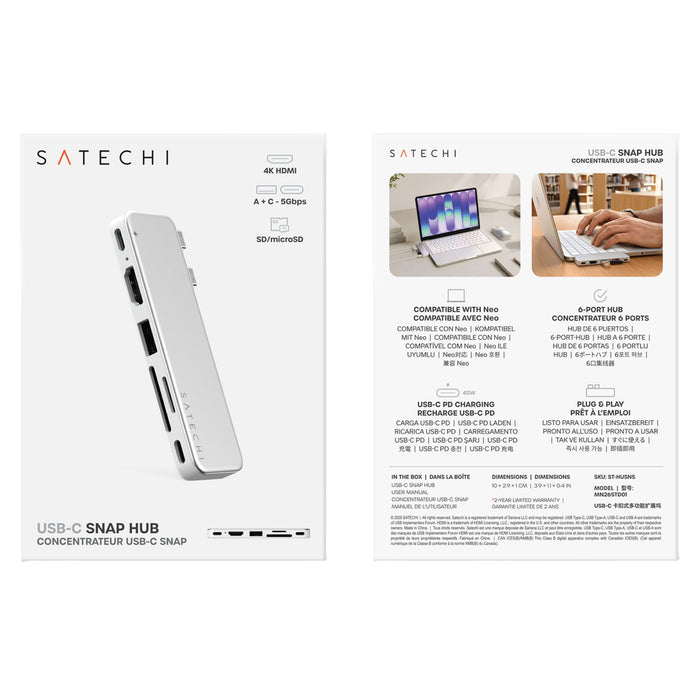 Satechi USB-C Snap Hub