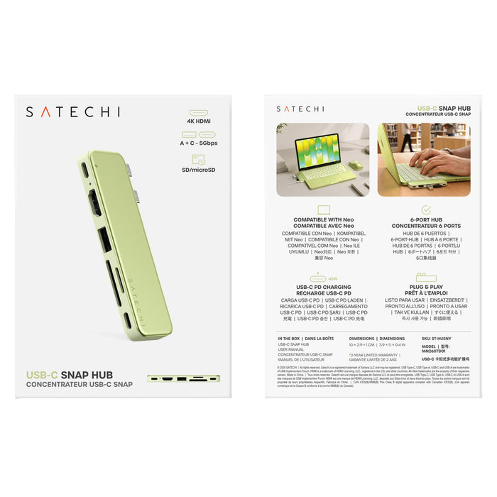 Satechi USB-C Snap Hub