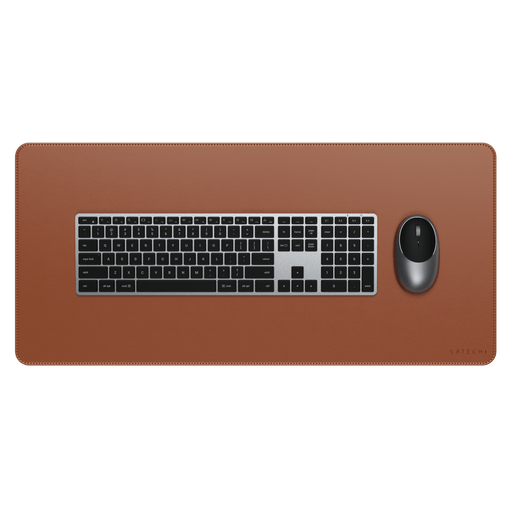 Satechi Satechi - Vegan-Leather Premium Desk Mat - Brown
