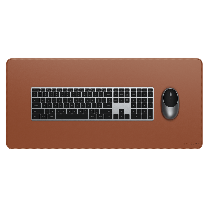Satechi Satechi - Vegan-Leather Premium Desk Mat - Brown