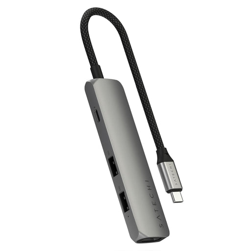 Satechi 4-in-1 USB-C Slim Multiport Adapter 4K