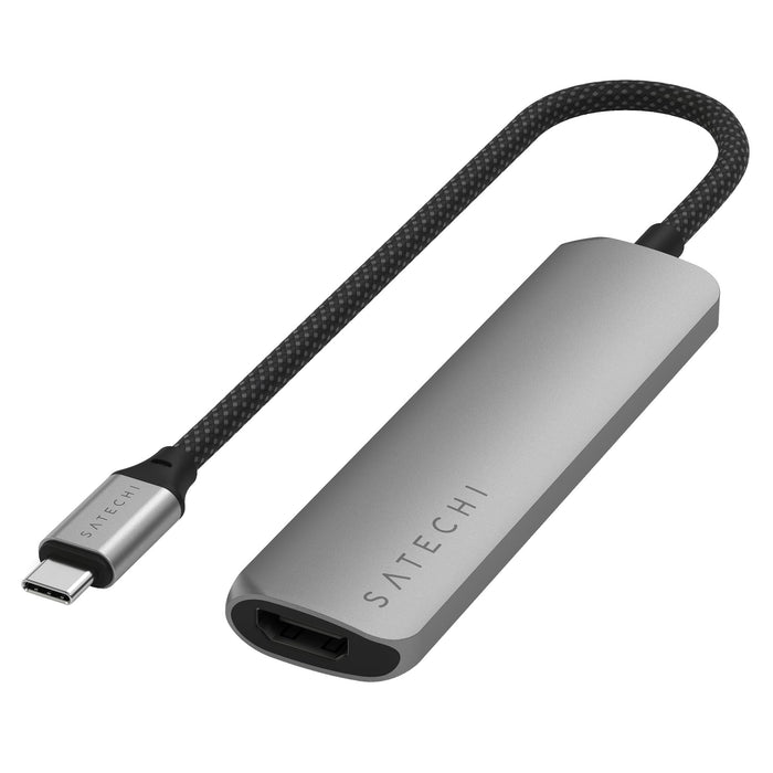 Satechi 4-in-1 USB-C Slim Multiport Adapter 4K