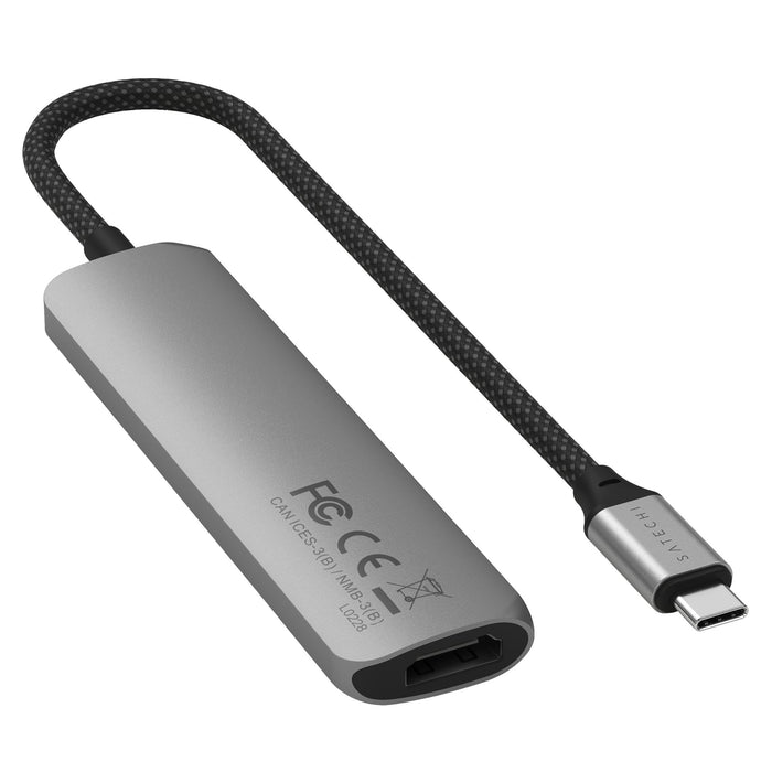 Satechi 4-in-1 USB-C Slim Multiport Adapter 4K