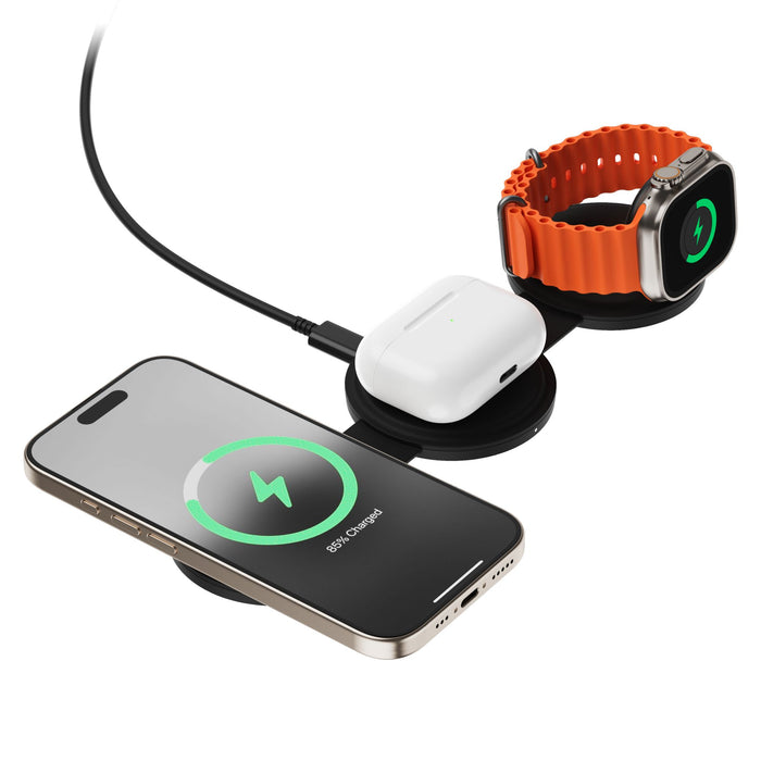 Satechi OntheGo 3-in-1 Wireless Charger