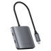 Satechi 4 Port USB C Hub Space Gray