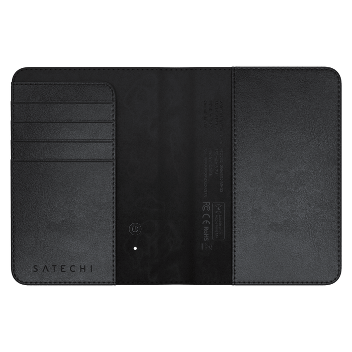 Satechi Satechi - Vegan-Leather FindAll Passport Cover - Black