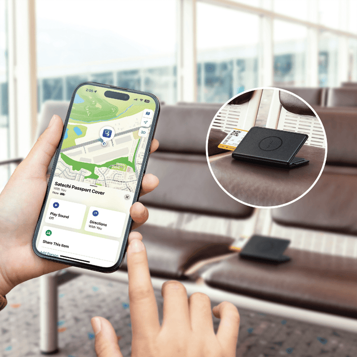 Satechi Satechi - Vegan-Leather FindAll Passport Cover - Black