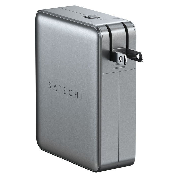 Satechi 145W USB C 4 Port GAN Travel Charger Gray