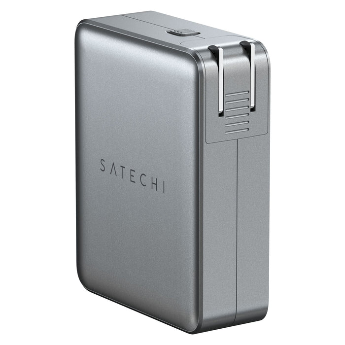 Satechi 145W USB C 4 Port GAN Travel Charger Gray