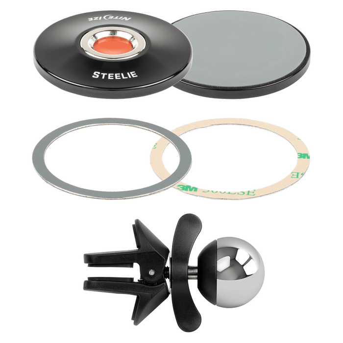 Nite Ize Steelie Orbiter Plus Vent Kit Black