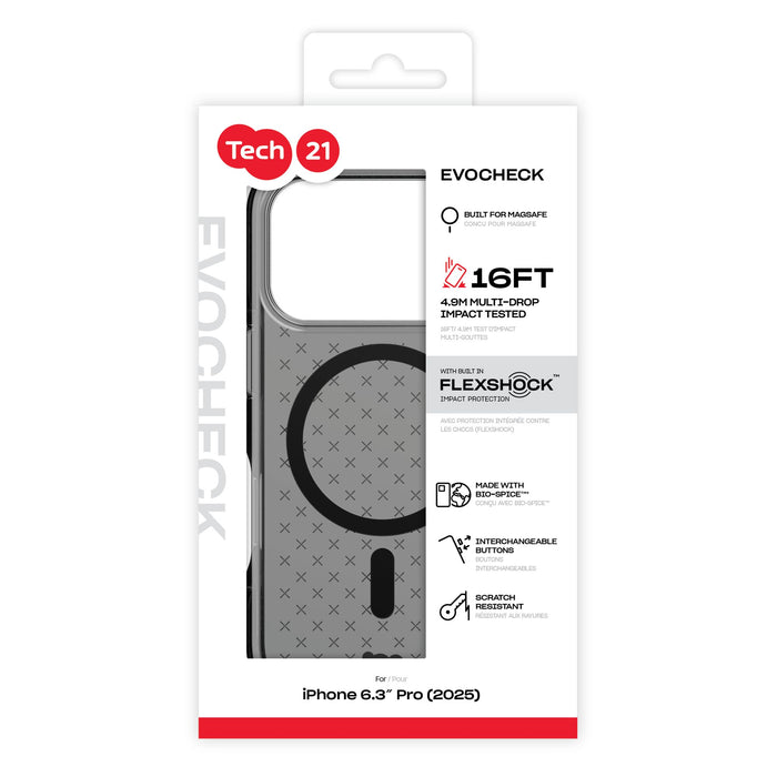 Tech21 EvoCheck MagSafe Case for Apple iPhone 17 Pro