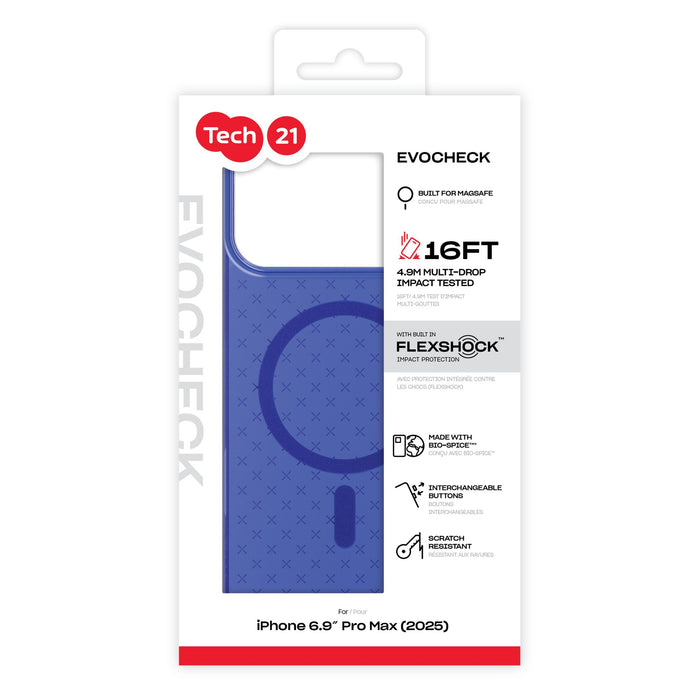 Tech21 EvoCheck MagSafe Case for Apple iPhone 17 Pro Max