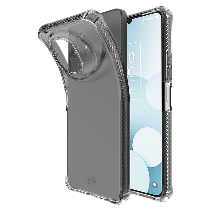ITSKINS Spectrum_R Clear Case for TCL 50 XL NXTPAPER 5G Smoke