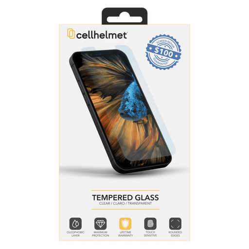 cellhelmet Tempered Glass Plus $100 Guarantee Screen Protection for Samsung Galaxy S23 Plus Clear